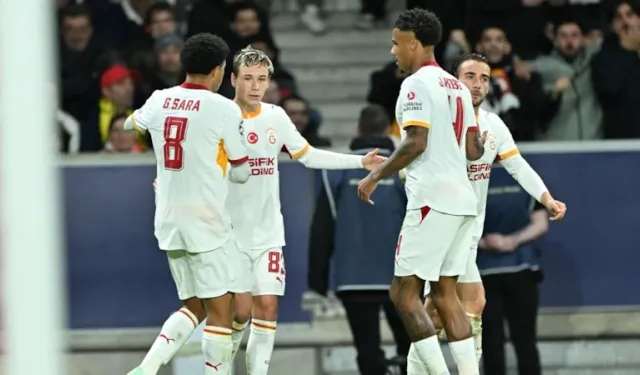 Galatasaray, Lille deplasmanında 4 golle güldü