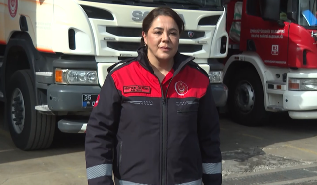 Depremde Evladını Kaybeden Anne İtfaiyeci Oldu! Evlat Acısını Hayat Kurtararak İyileştiriyor