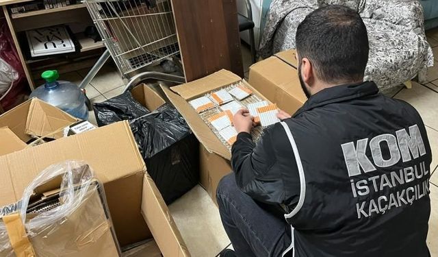 İstanbul'da Kaçak Tütün Tacirlerine Dev Operasyon! 12 Şüpheli Hakkında Gözaltı Kararı