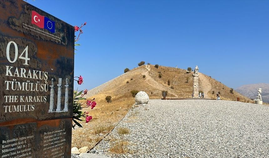 Adıyaman'da Karakuş Tümülüsü'nde Jeoradar ve Jeofizik Çalışmaları Başladı