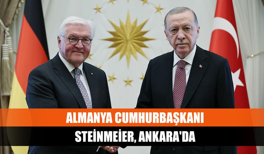 Almanya Cumhurbaşkanı Steinmeier, Ankara'da