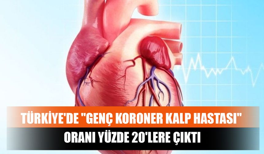 Türkiye'de "Genç Koroner Kalp Hastası" Oranı Yüzde 20'lere Çıktı