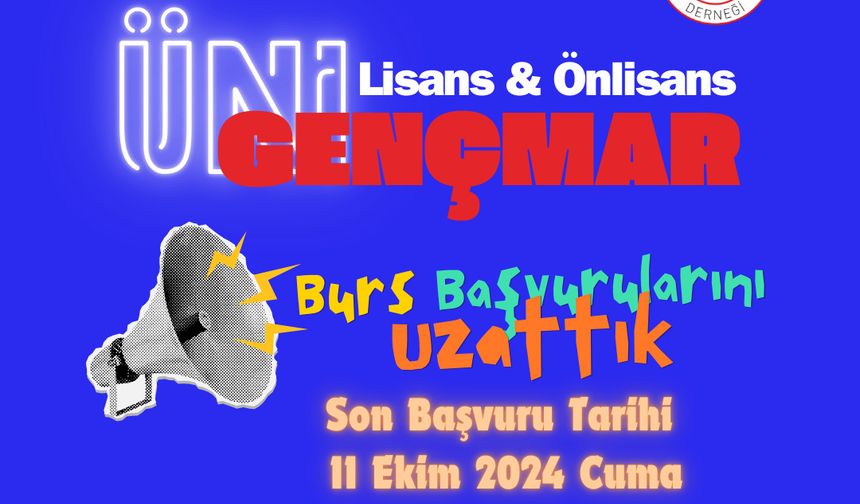 Burs Başvurusu Cuma Günü Sona Eriyor!