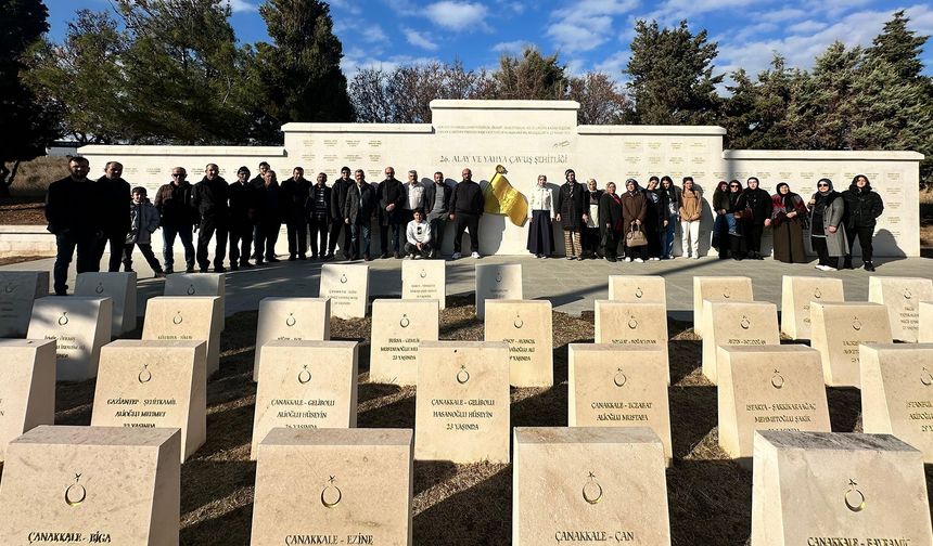 Şehit Yakınları ve Gaziler Tarihi Mekanları Ziyaret Etti