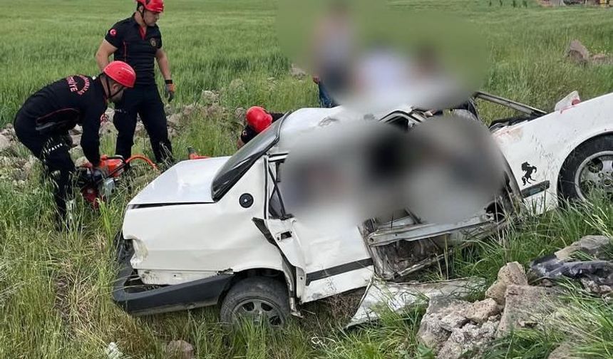 Kahramanmaraş’ta otomobil takla attı