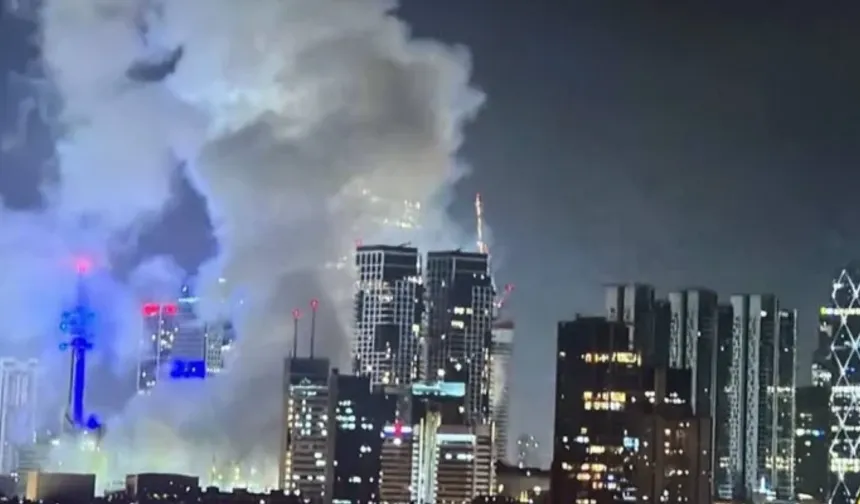 Tel Aviv'den dumanlar yükseliyor