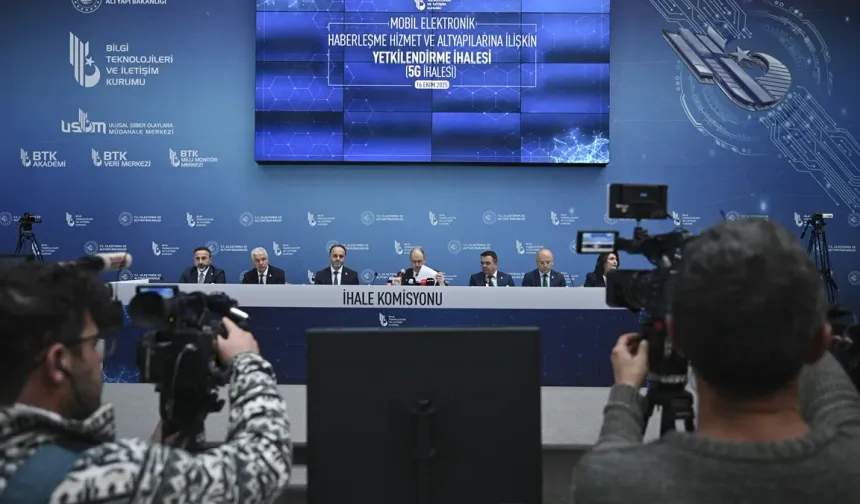 5G ihalesi sonuçlandı: İşte en yüksek teklif veren firmalar!