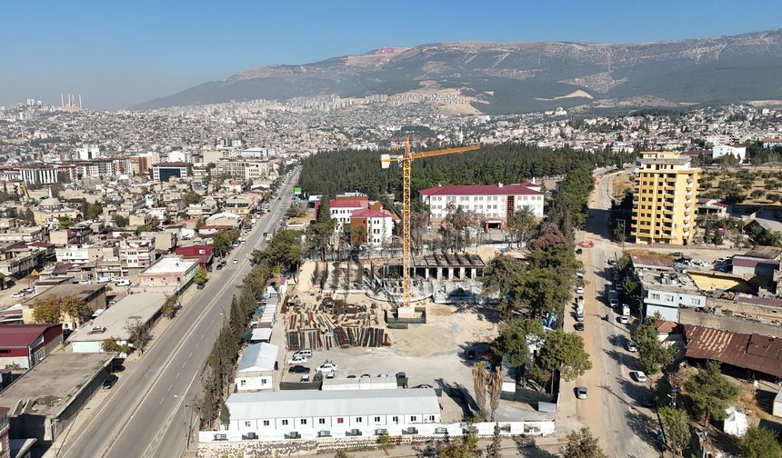 Dulkadiroğlu’nda 300 yataklı öğretmenevi çalışmaları hızla sürüyor
