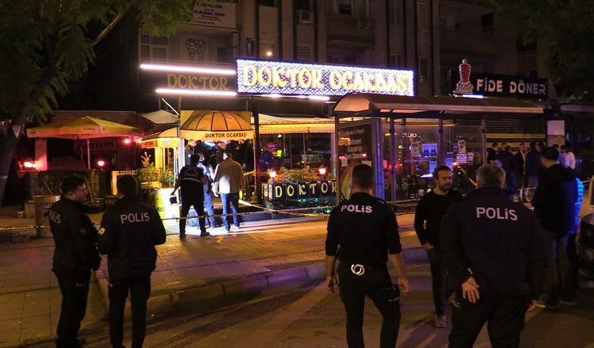 Adana'da restorana düzenlenen silahlı saldırıda 1 kişi hayatını kaybetti