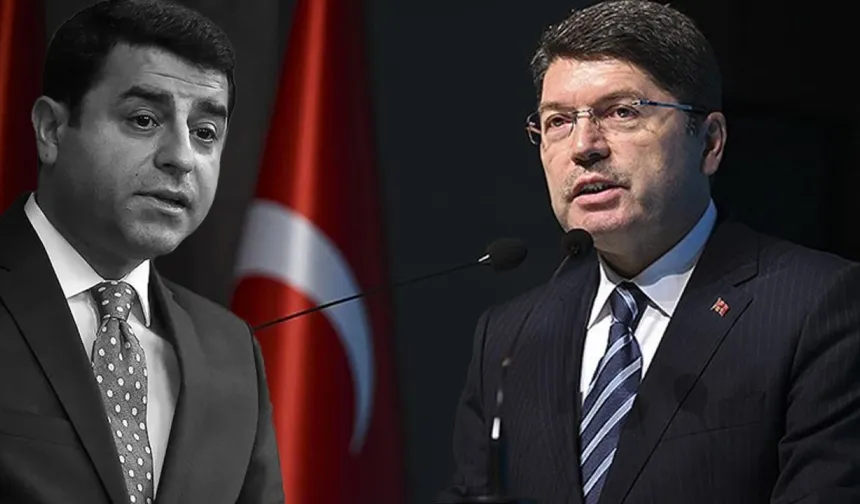 Bakan Tunç'tan Demirtaş'ın tahliyesine ilişkin açıklama
