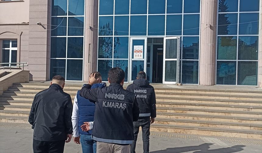 Kahramanmaraş'ta uyuşturucu operasyonunda yakalanan şüpheli tutuklandı
