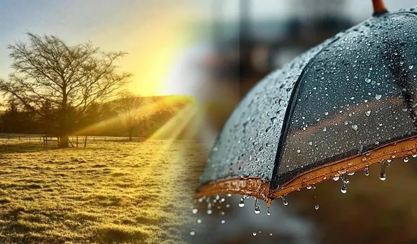 Bir tarafta sağanak bir tarafta güneş.. İl il hava raporu!