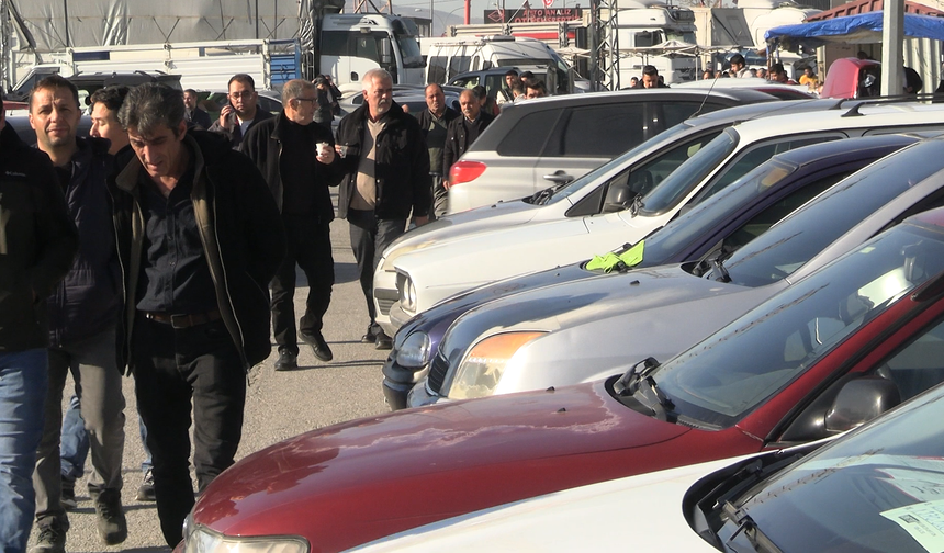 İkinci el oto pazarında durgunluk!