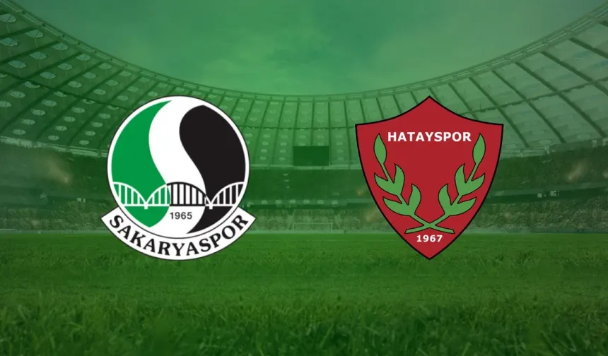 Sakaryaspor–Hatayspor maçı ŞİFRESİZ CANLI yayın bilgileri