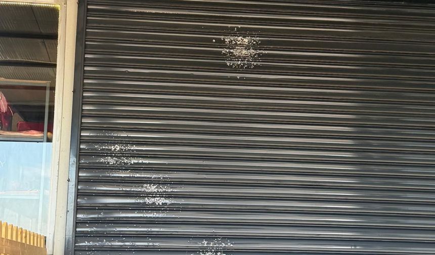 Kahramanmaraş'ta iş yeri ve araca kurşun yağdırdılar