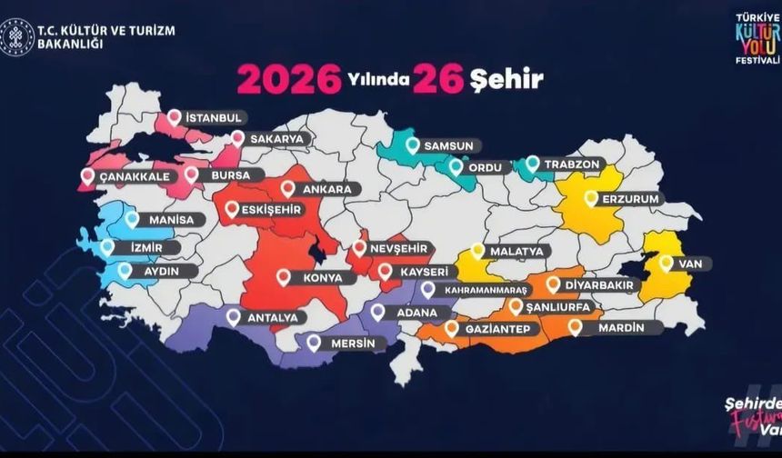 26 Şehir, Tek Festival: 2026 Kültür Yolu Rotasında Kahramanmaraş da Var!
