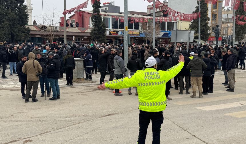 Şanlıurfa'da izinsiz gösteri yapan 7 kişi gözaltına alındı