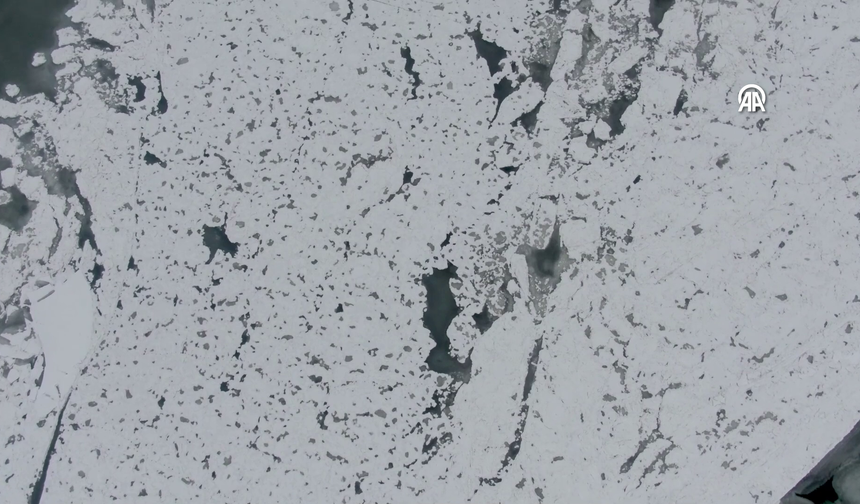 Polonya'da Vistül Nehri 14 yıl sonra ilk kez buz tuttu