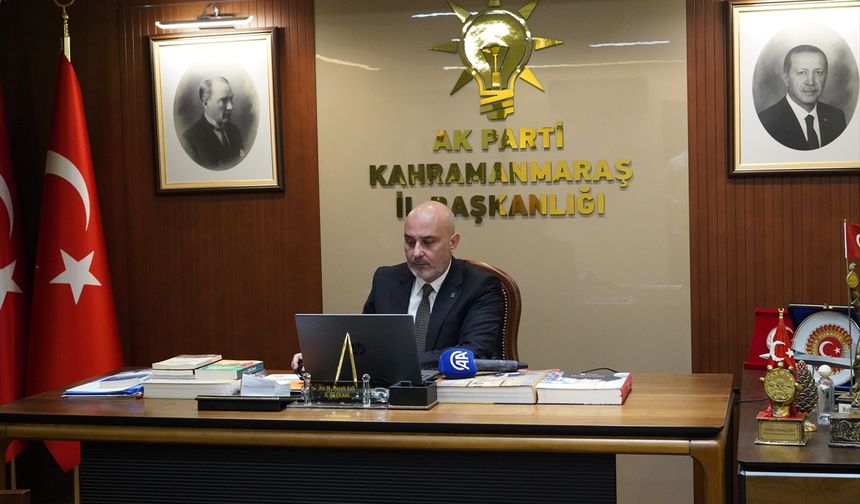 AK Parti Kahramanmaraş İl Başkanı Gül, AA'nın "Yılın Kareleri" oylamasına katıldı