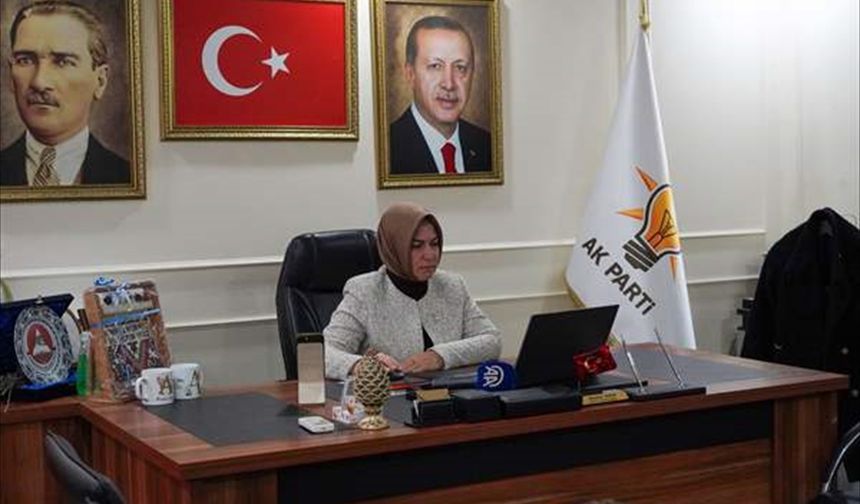 AK Parti Kahramanmaraş İl Kadın Kolları Başkanı Yavuz, AA'nın "Yılın Kareleri" oylamasına katıldı