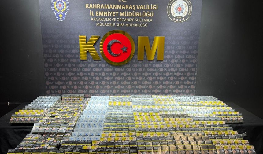 Kahramanmaraş'ta uyuşturucu operasyonunda yakalanan 1 zanlı tutuklandı