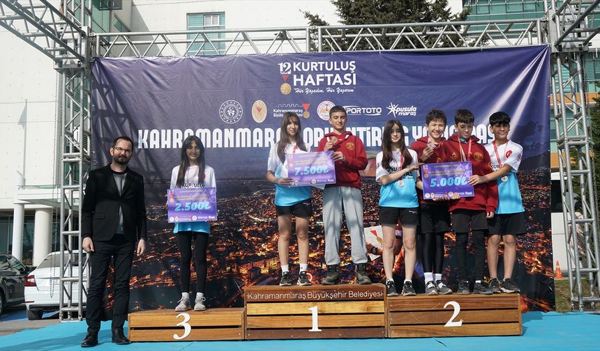 Kahramanmaraş'ta Kurtuluş Haftası’nda oryantiring coşkusu