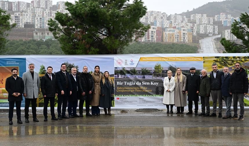 Kahramanmaraş'ta "Çocuk evleri sitesi yapımına destek" buluşması gerçekleştirildi