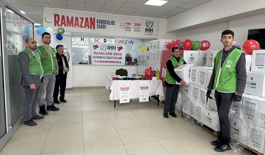 İHH Kahramanmaraş Ramazan ayında da ihtiyaç sahiplerinin yanında