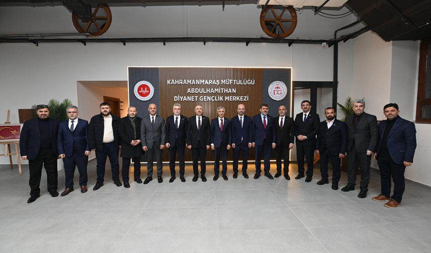 Türkiye’nin en büyük Diyanet Gençlik Merkezi Kahramanmaraş’ta açıldı