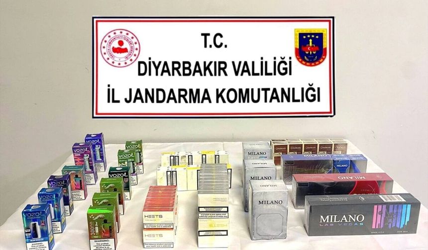 Diyarbakır'da kaçakçılık operasyonlarında 57 şüpheli hakkında işlem yapıldı