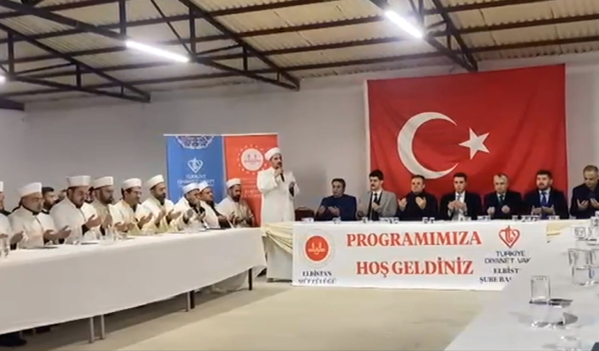 Elbistan'da 6 Şubat depremlerinde yaşamını yitirenler anıldı