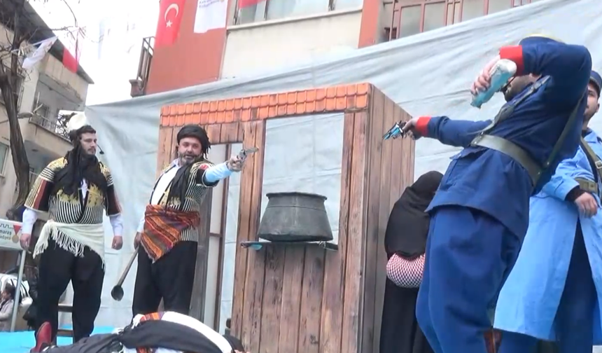 Kahramanmaraş’ta 106. Yıl Coşkusu: Sütçü İmam Olayı Uzunoluk’ta Yeniden Canlandırıldı