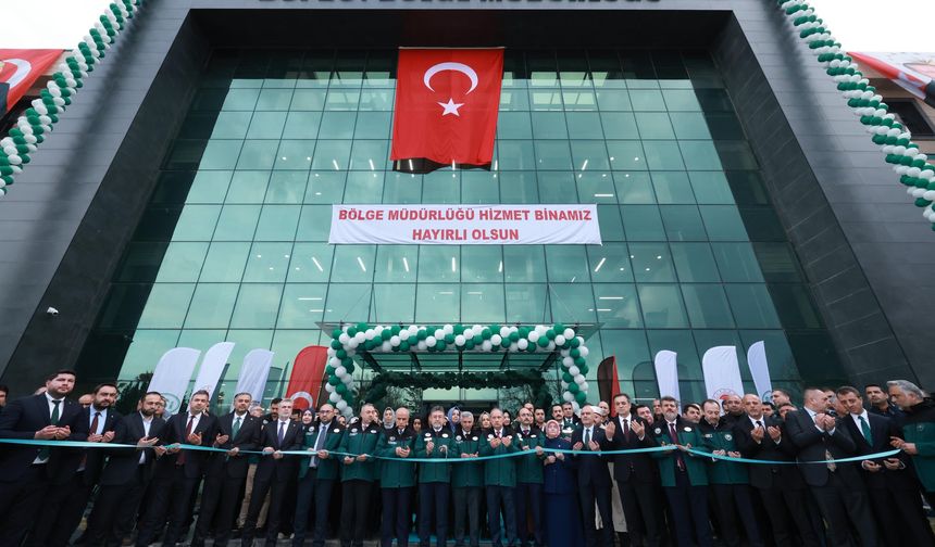 Bakan Yumaklı DSİ 20. Bölge Müdürlüğü Hizmet Binası açılış törenine katıldı