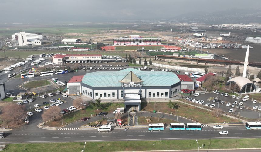 Kahramanmaraş Otogarı 2025’te Rekor Kırdı: 413 Bin Araç Giriş-Çıkışı