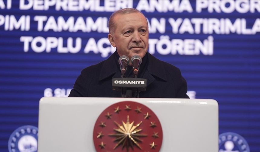 Cumhurbaşkanı Erdoğan: “6 Şubat’ı Unutmayacağız, Yaraları Birlikte Sardık”
