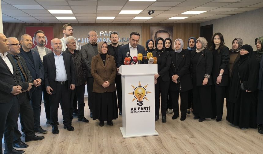 AK Parti Kahramanmaraş İl Başkanlığından 28 Şubat Açıklaması!