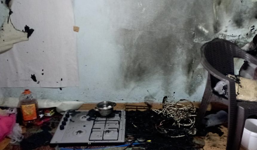 Dulkadiroğlu’nda yangın paniği!