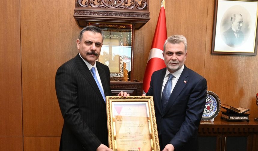 İçişleri Bakanı Çiftçi Kahramanmaraş Büyükşehir Belediyesi'ni Ziyaret Etti