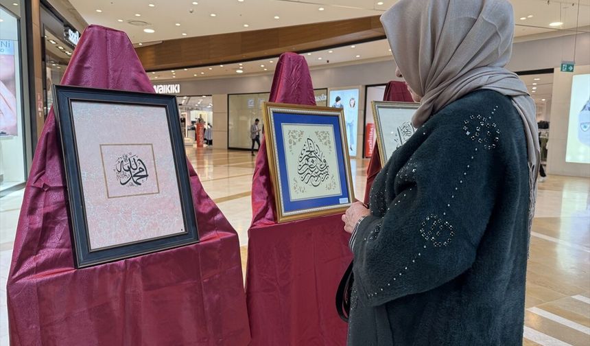 Kahramanmaraş'ta "Tezhip, Hat ve Ebru Sergisi" açıldı