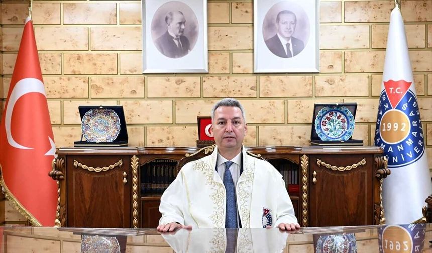 KSÜ Rektörü Prof. Dr. İbrahim Taner Okumuş göreve başladı