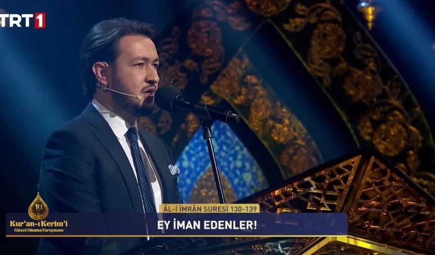 Kahramanmaraşlı Hafız Mustafa Avni Çelik’ten Gururlandıran Başarı