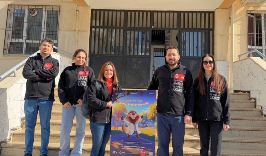 Kahramanmaraş’ta Okullarda Ağız ve Diş Sağlığı Eğitimi Başladı