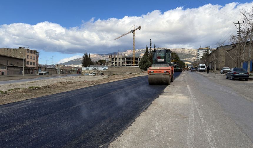 Büyükşehir Dulkadiroğlu’nda Yol Yenilemelerine Devam Ediyor