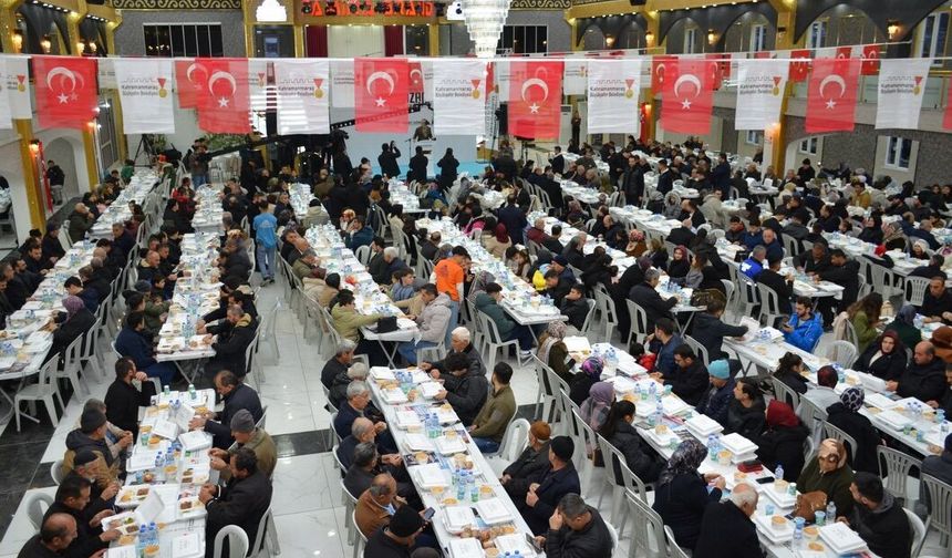 “İlçemde İftar Var” programının ikinci durağı Afşin oldu