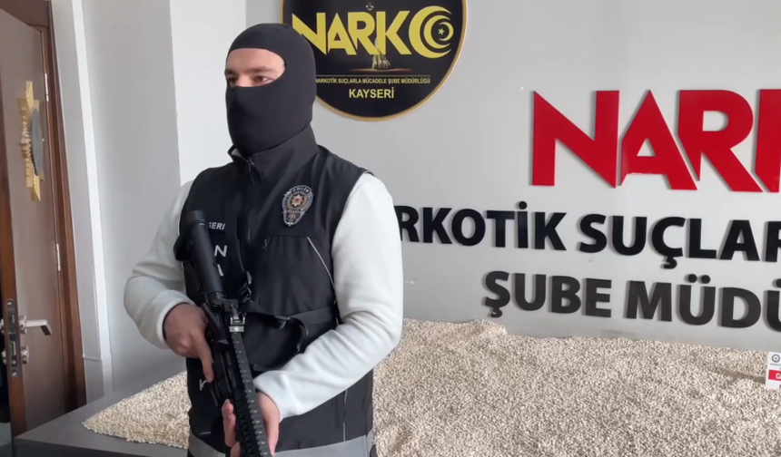 Kayseri’de Dev Operasyon: 1 Milyon 260 Bin Hap Ele Geçirildi