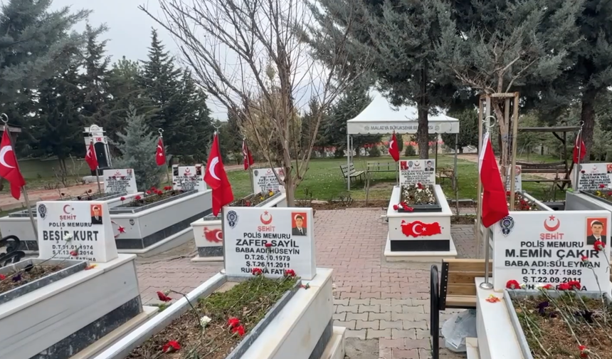 Kahramanmaraş'ta Ramazan Bayramı arifesinde mezarlıklar ziyaret edildi