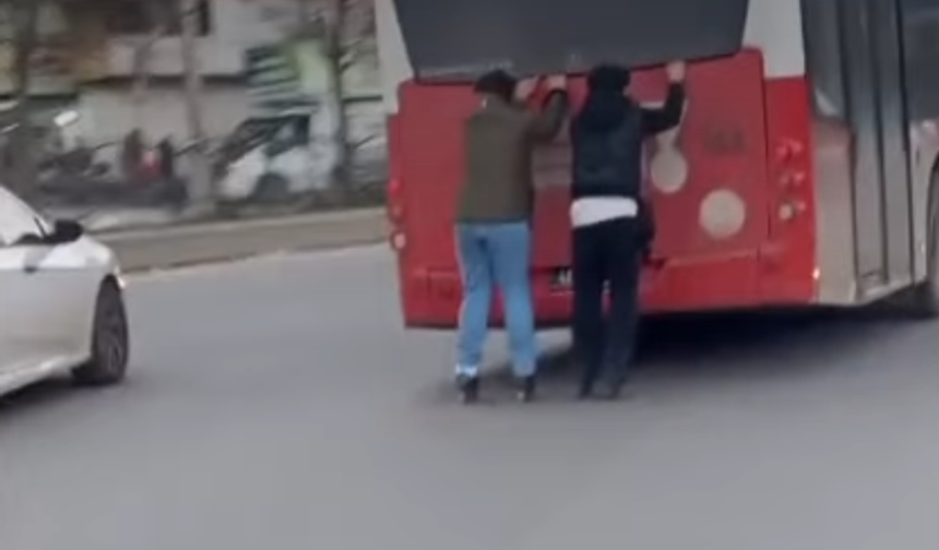 Kahramanmaraş’ta tehlikeli görüntü