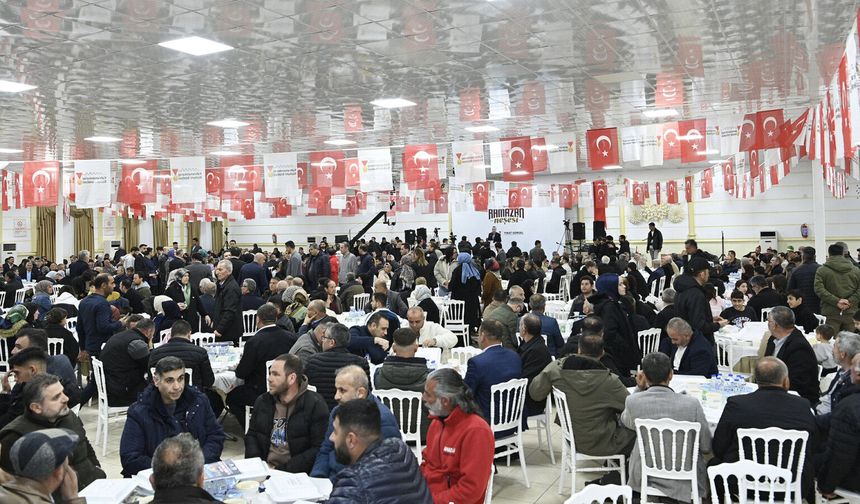 Pazarcık’ta “İlçemde İftar Var” Buluşması Gerçekleştirildi