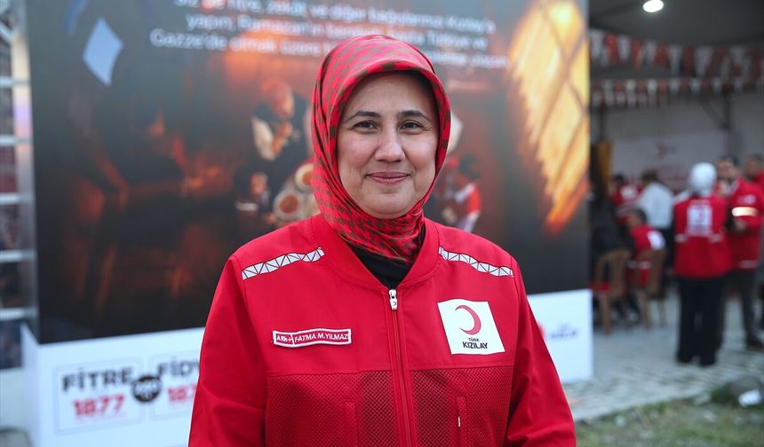 Türk Kızılay, Gazze ve Suriye'de sıcak yemek desteğini ramazanda da sürdürüyor