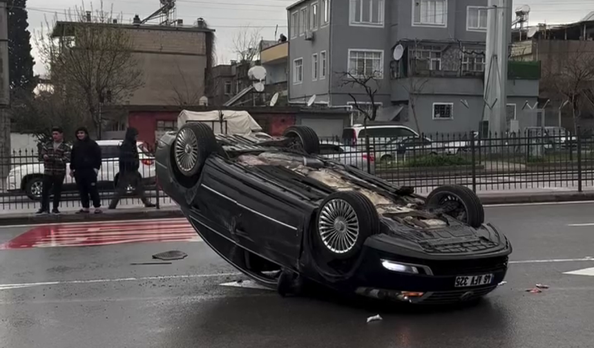 Tevfik Kadıoğlu Bulvarı'nda kaza!